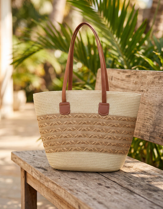 Ladies Shoulder Beach Bag