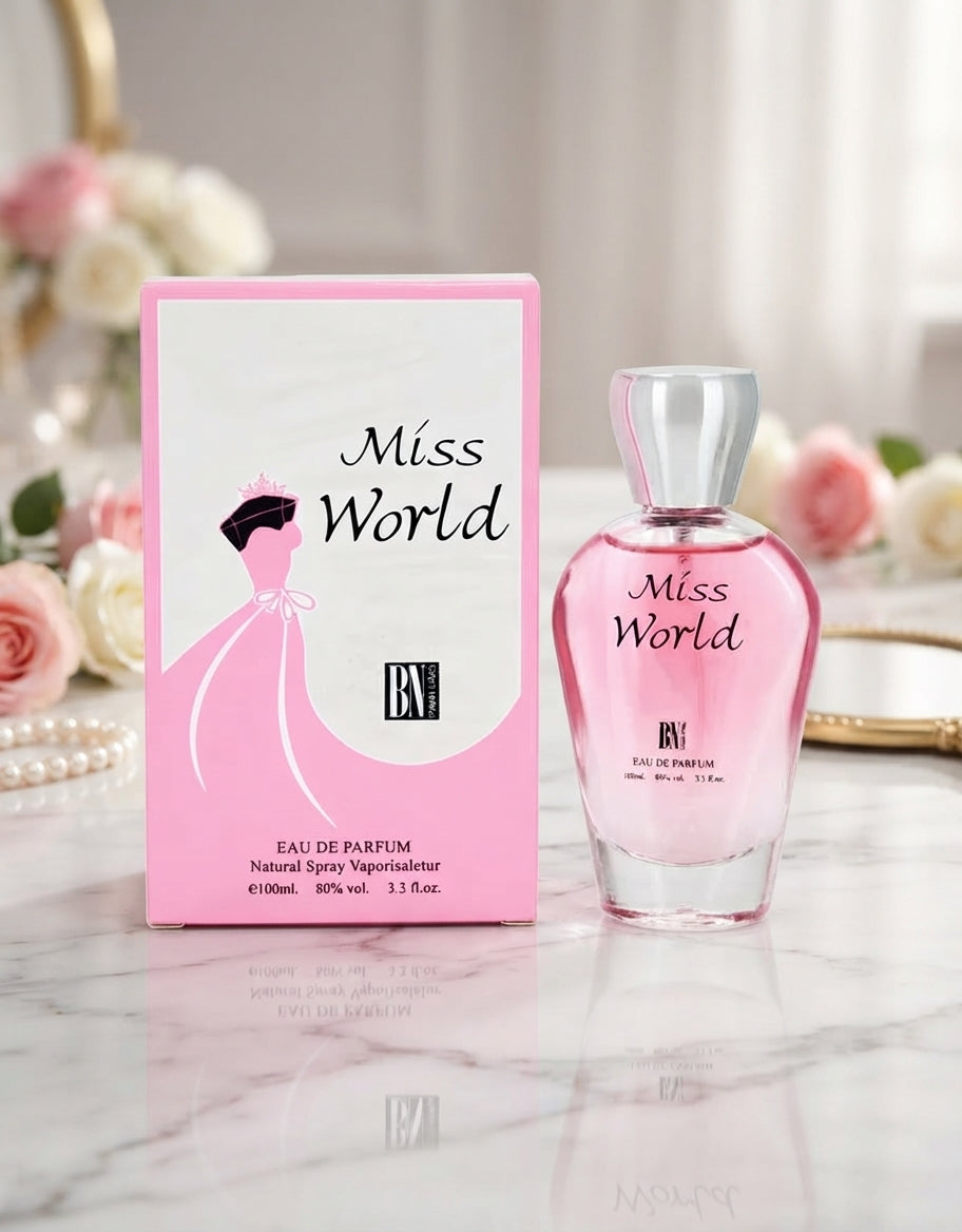 BN Perfumes Miss World Eau De Parfum 100ml