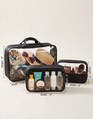 Cosmetic Wash Bag 03 Pcs