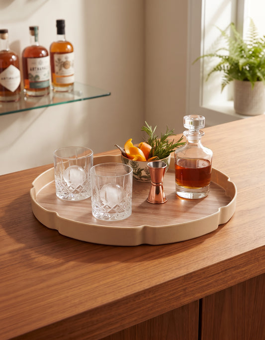 MELAMINE SERVING TRAY