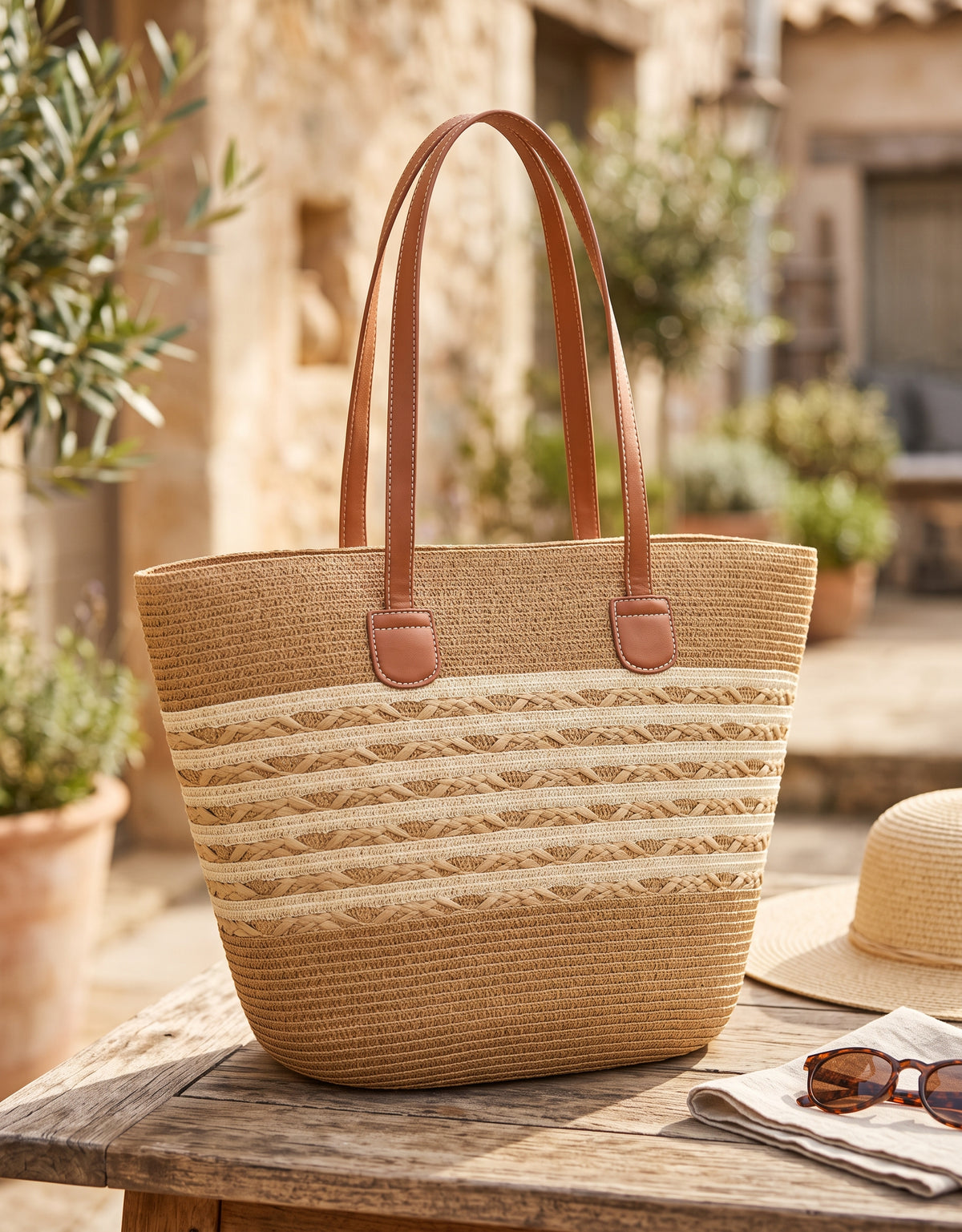 Ladies Shoulder Beach Bag
