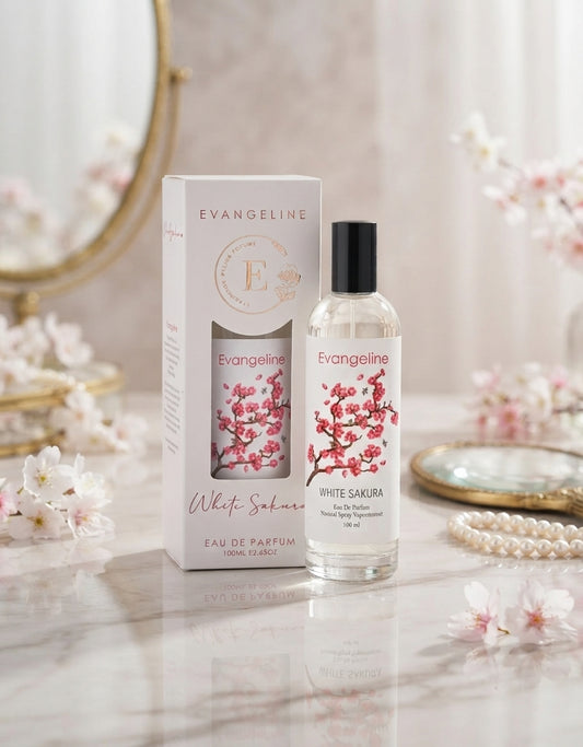 Evangeline White Sakura Eau De Toilette Natural Spray 100ml