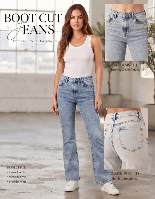 AMANI BOOT CUT DENIM