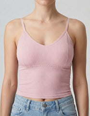 Womens RIBBED TANK TOP