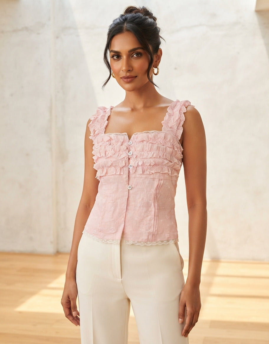 LADIES SLEEVELESS TOP