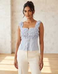 LADIES SLEEVELESS TOP