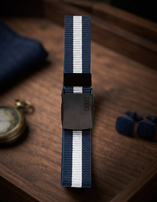 Men's Single Pin Buckle Nylon Belt