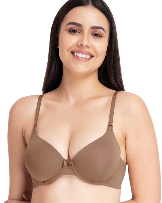 Amante Everyday Smooth Wired Bra - Honey Bronze KB001