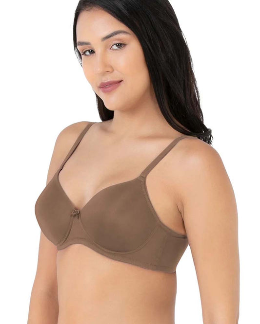Amante Everyday Smooth Non-Wired Bra - Honey Bronze KB004