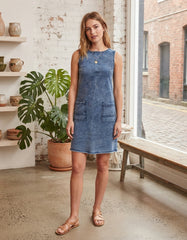 LADIES DENIM DRESS