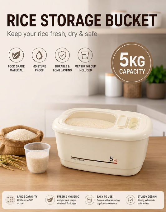 Rice Storage Bucket