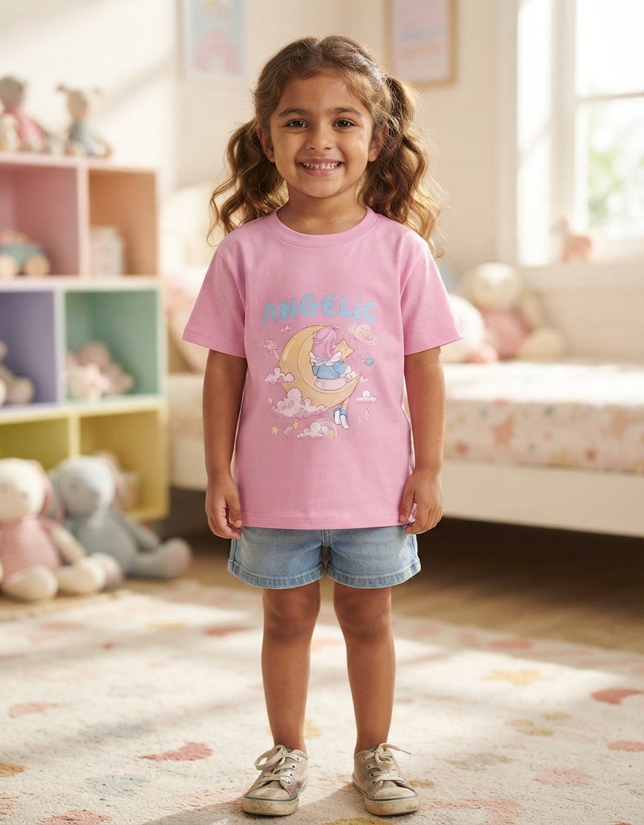 AMY GIRLS T-SHIRT  (Age : 7-14 Years)
