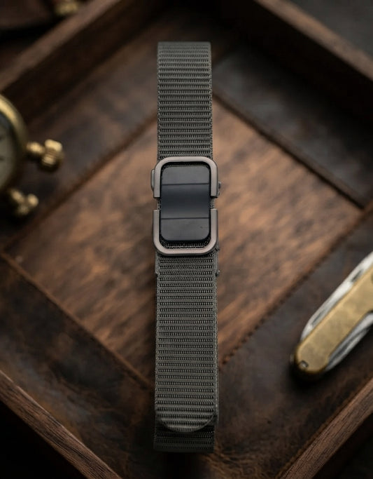 Men's Single Pin Buckle Nylon Belt