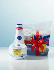 NIVEA MOISTURISING CREAM + BODY LOTION