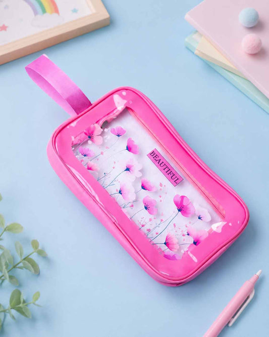 Stylish waterproof cosmetic bag